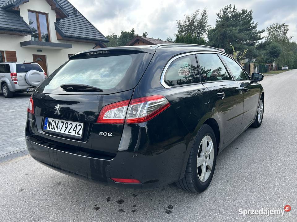 Peugeot 508 20HDI 163 konie 2015r 261 przebiegu diesel Żyrardów