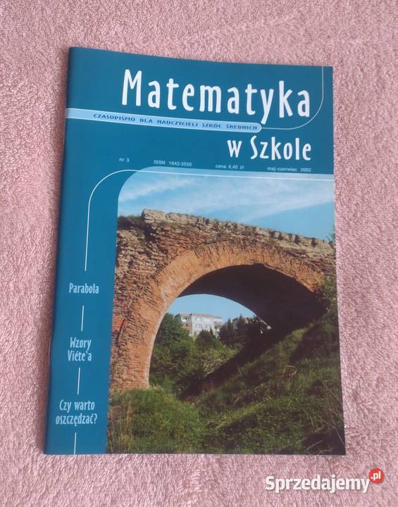Czasopismo Matematyka w szkole 2002 Wrocław sprzedam