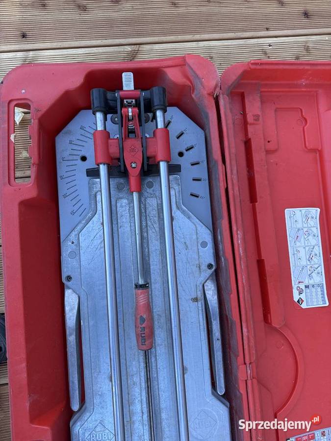 Przecinarka ręczna RUBI TX1200 i wodną Borzestowo sprzedam