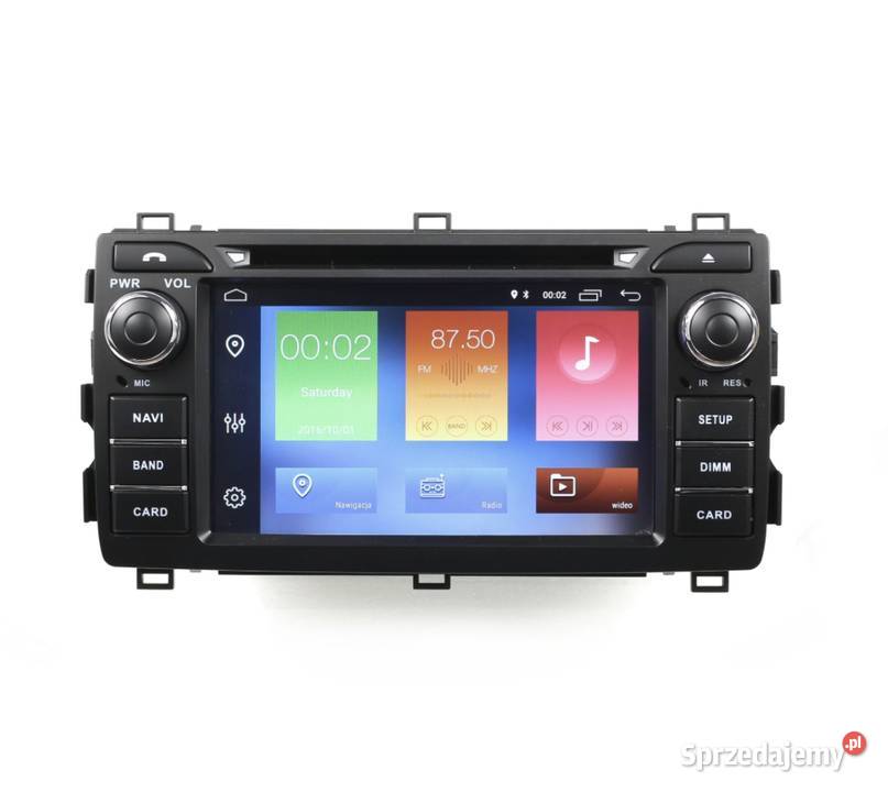 Smart Auto Radio Android Toyota Auris 20122015 Nawigacje GPS Warszawa sprzedam