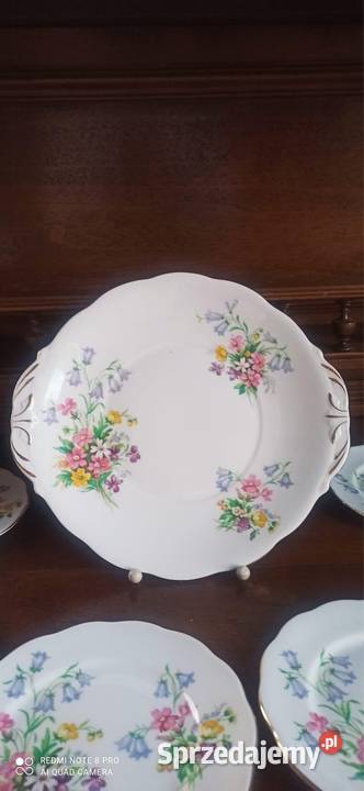 Patera Queen Anne Old Country Spray Made in Porcelana i szkło Gdańsk