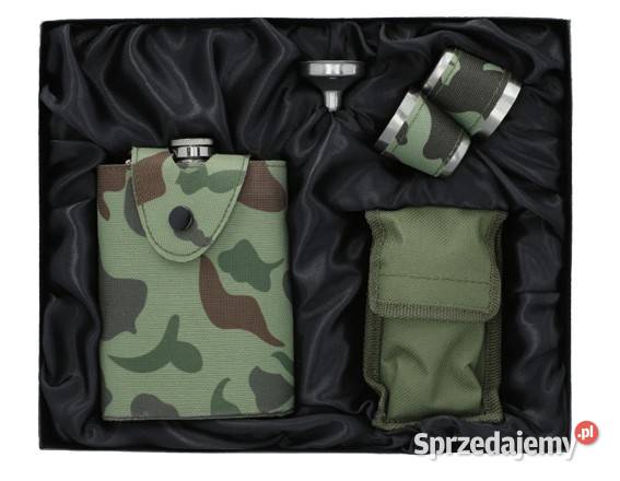 Elegancki Zestaw Piersiówka z Kieliszkami Ostrowy nad Okszą