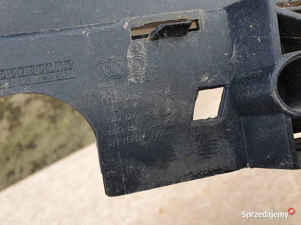 AUDI Q3 8U0 NAROŻNIK ZDERZAKA PRAWY PRZÓD osobowe Międzychód