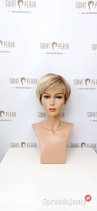 Peruka krótka z włosów syntetycznych Iłża