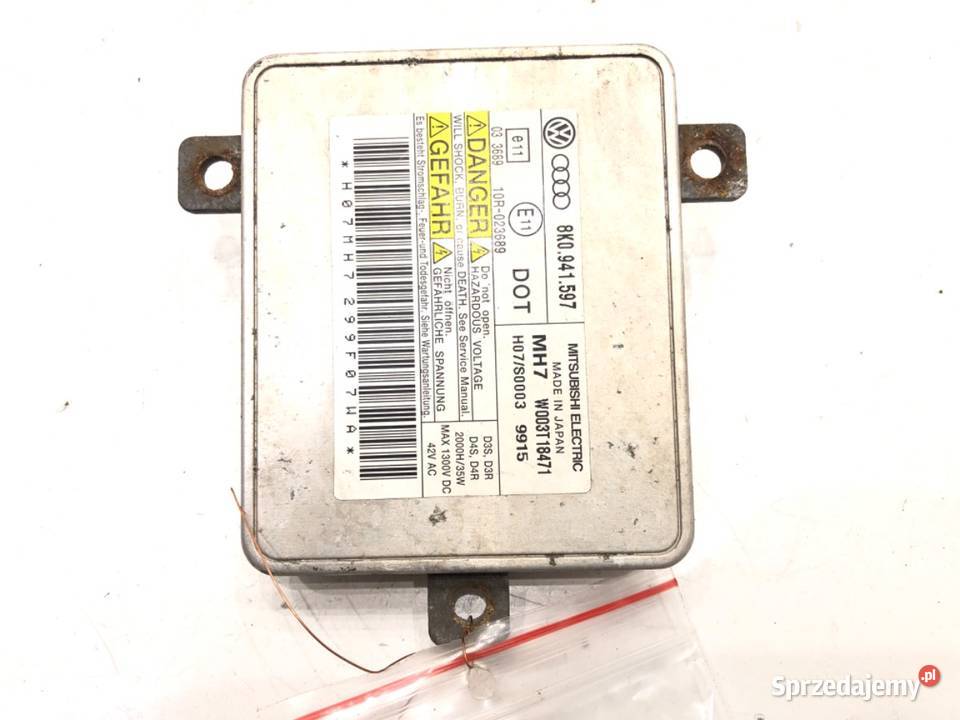 PRZETWORNICA XENON AUDI A4 B8 8K0941597 0715