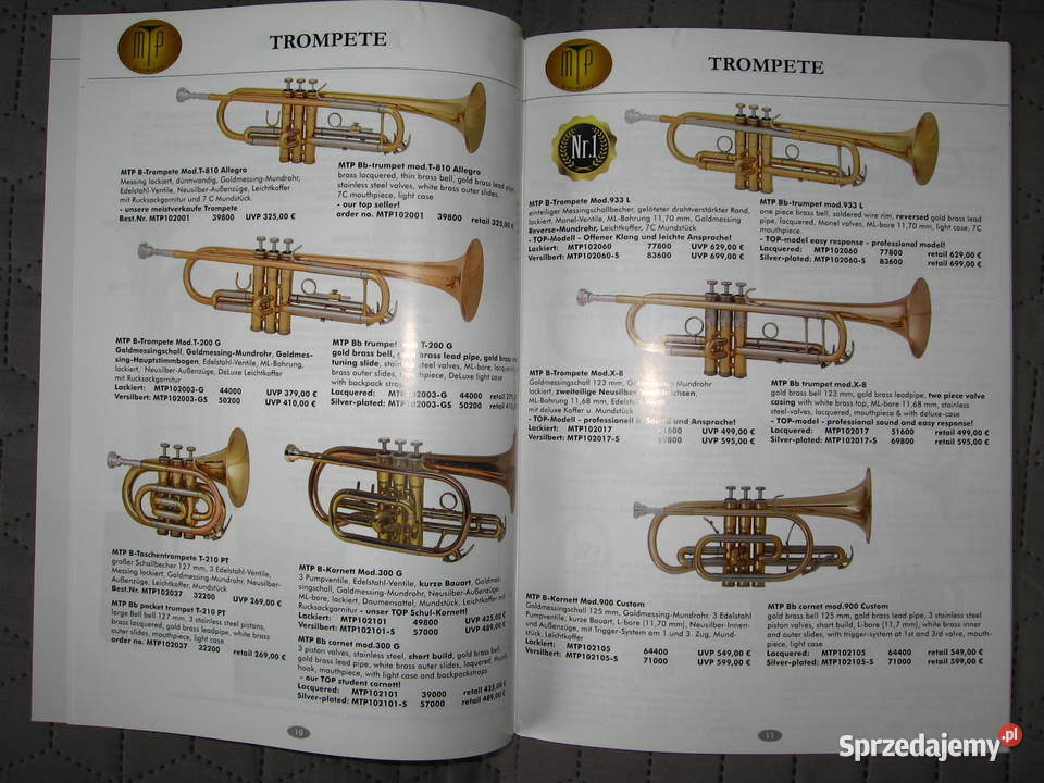 MTP Wind Instruments 20222023 catalog katalog