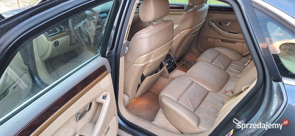 Audi A8 D3 42 LPG niebieski A8 kujawsko-pomorskie Toruń