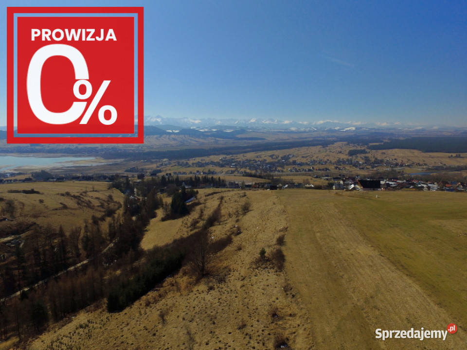 Widokowa działka budowana w Szlembarku utwardzona Szlembark