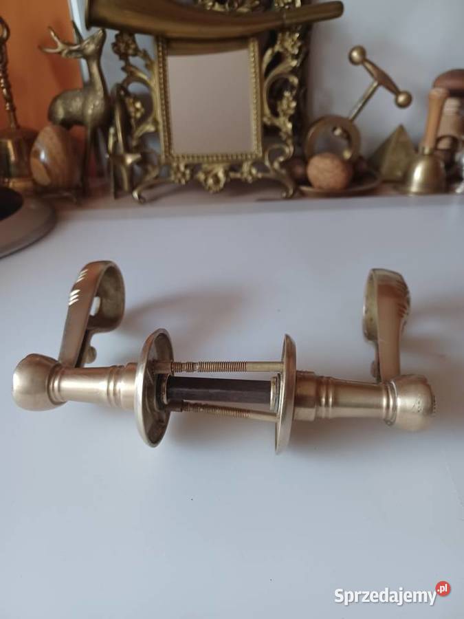 Duże mosiężne klamki Poznań
