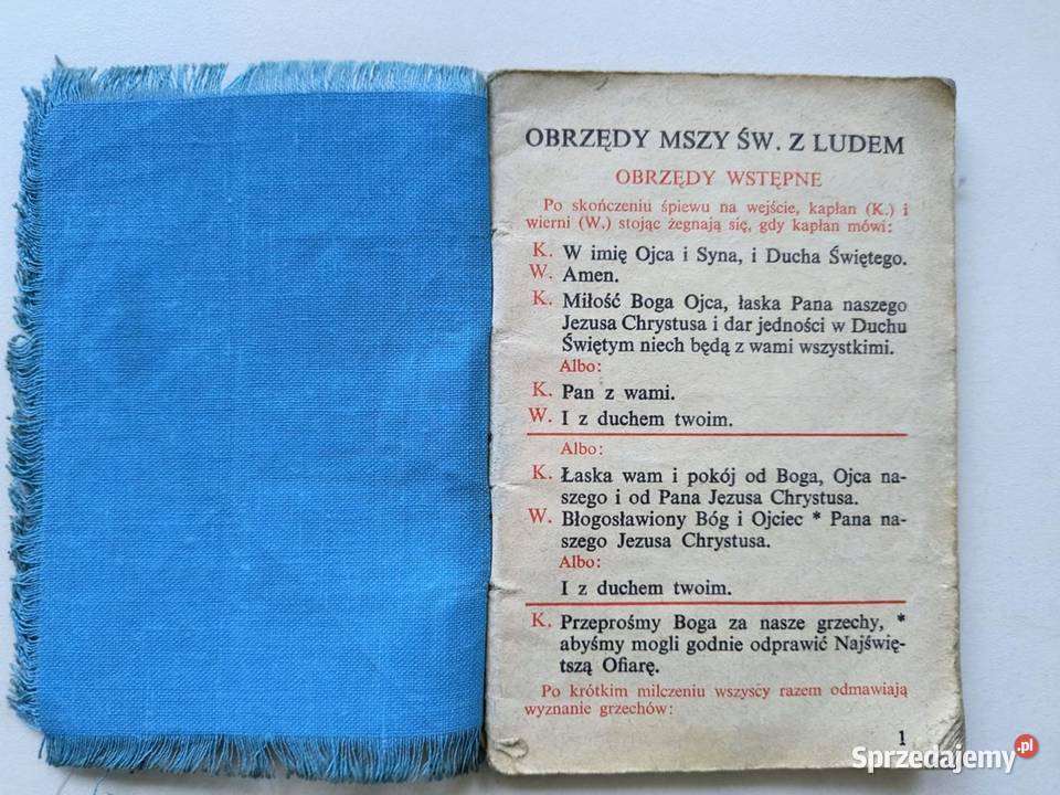 modlitewnik 1970 Pozostałe