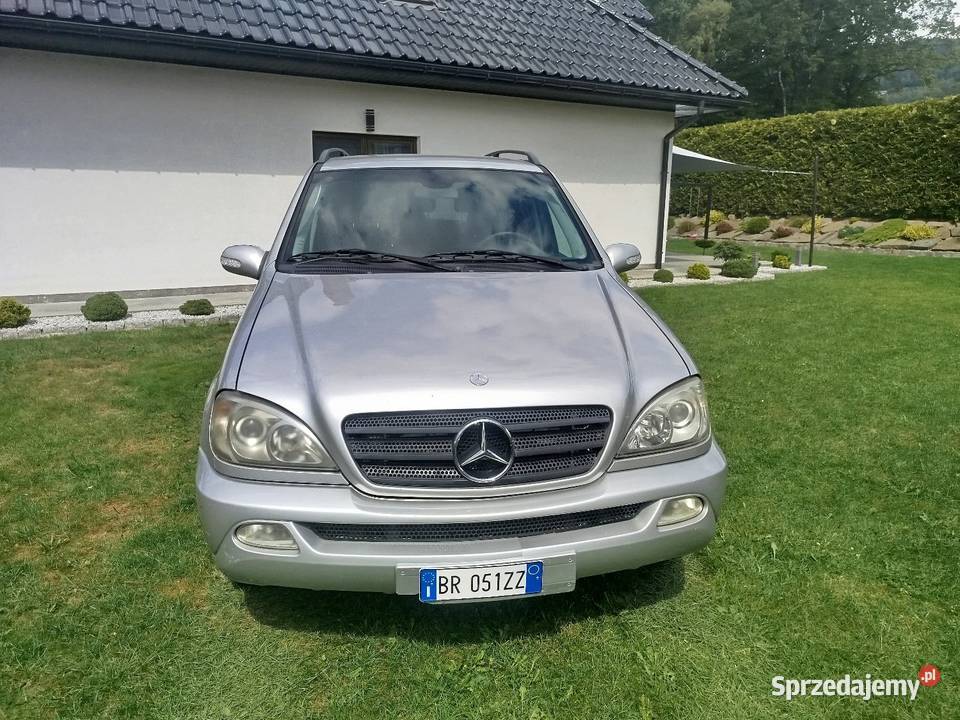 Mercedes Ml 27d automat 2002r srebrny Limanowa