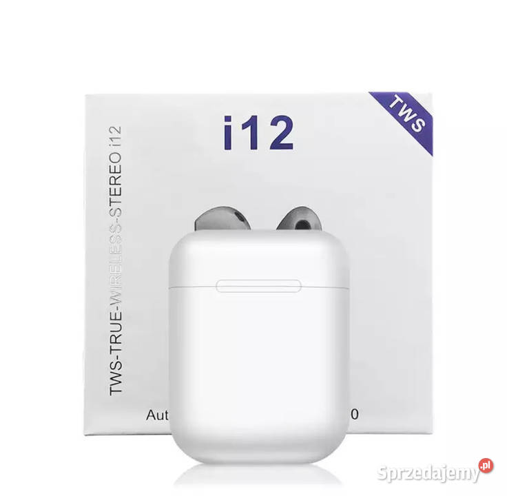 i12 TWS nowe słuchawki dotykowe bezprzewodowe Warszawa