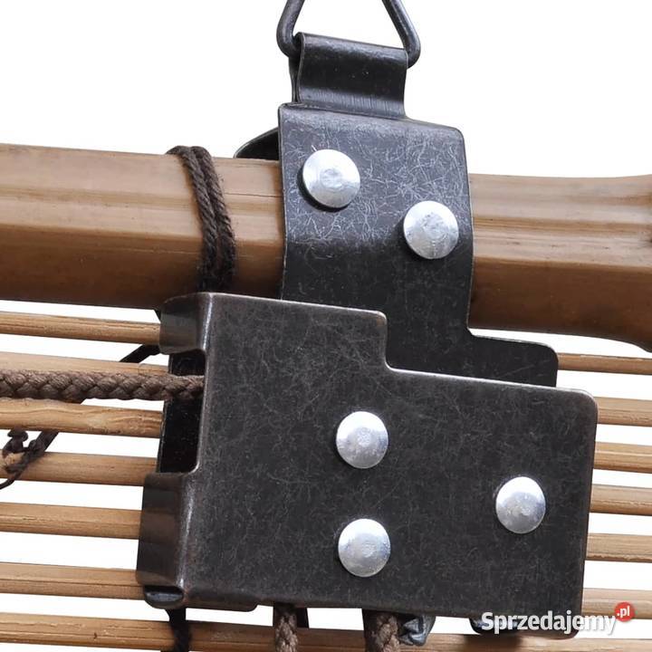 vidaXL Rolety bambusowe 150 x 220 brązowe mazowieckie Warszawa