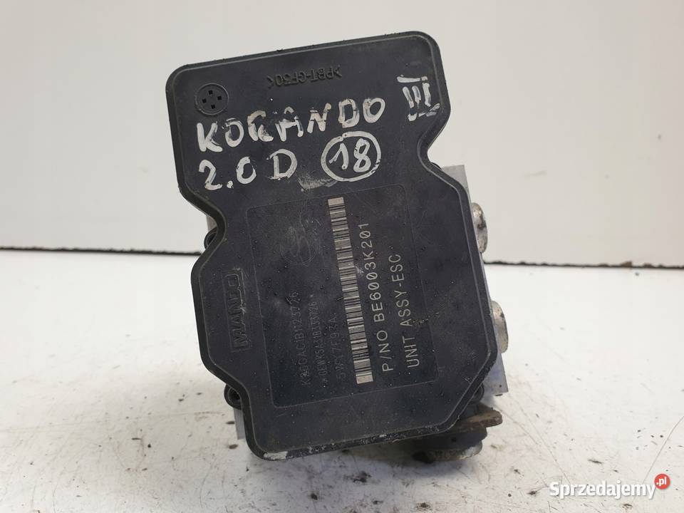 Korando III POMPA ABS hamulcowa 4892032100 lubelskie Chełm sprzedam