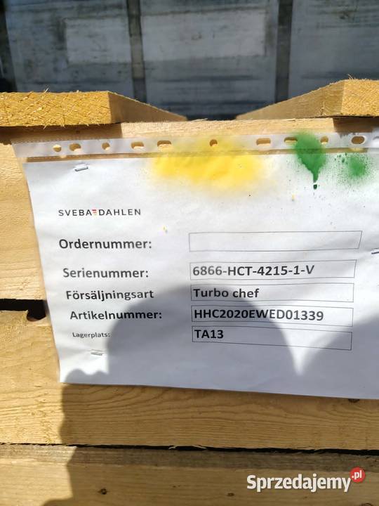 Piec do pizzy taśmowy TurboChef High Conveyor sprzedam