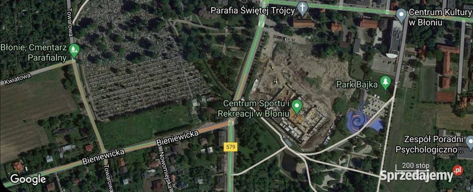 Na sprzedaż działki komercyjne w centrum Błonia Błonie