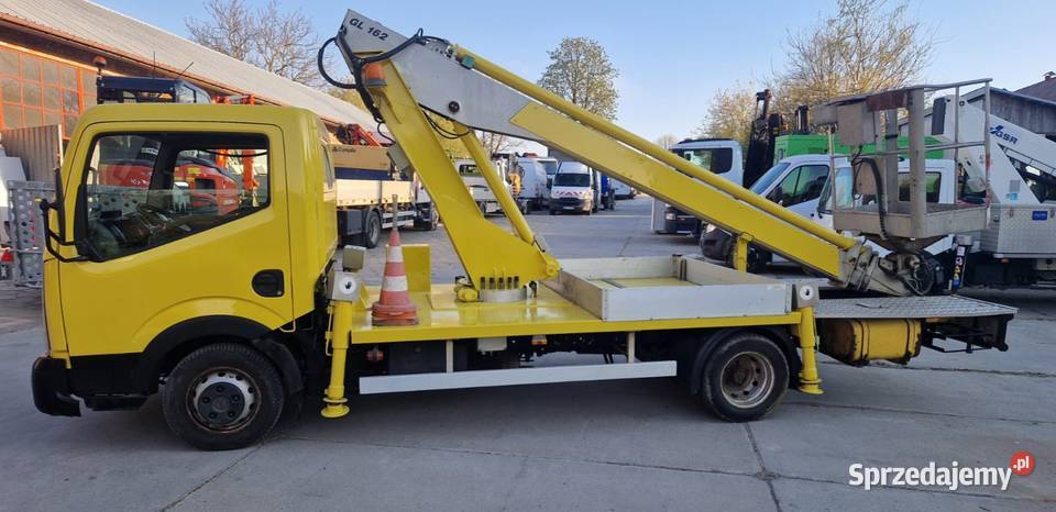 Podnośnik koszowy Multitel Nissan Cabstar lubelskie Chrzanów