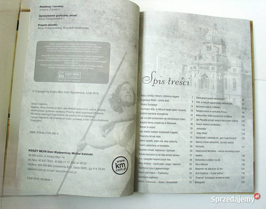 Sekrety Łodzi Część 1 Anna Kulik Jacek Perzyński Rok wydania 2016 Łódź