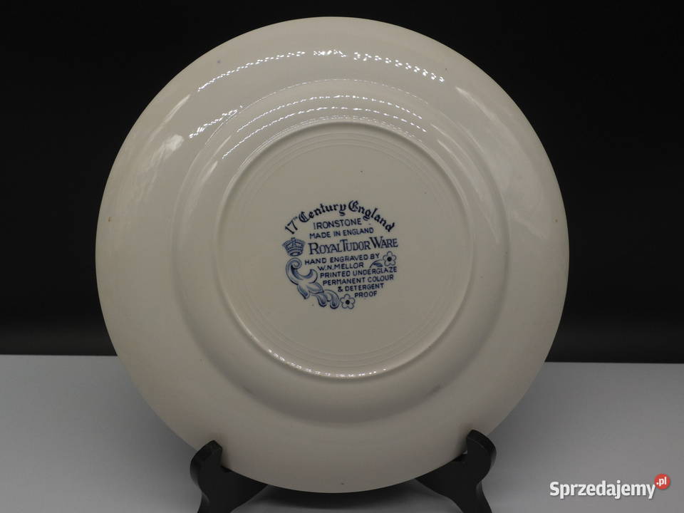 Angielski Talerz Kolekcjonerski Royal Tudor Ware Raszków