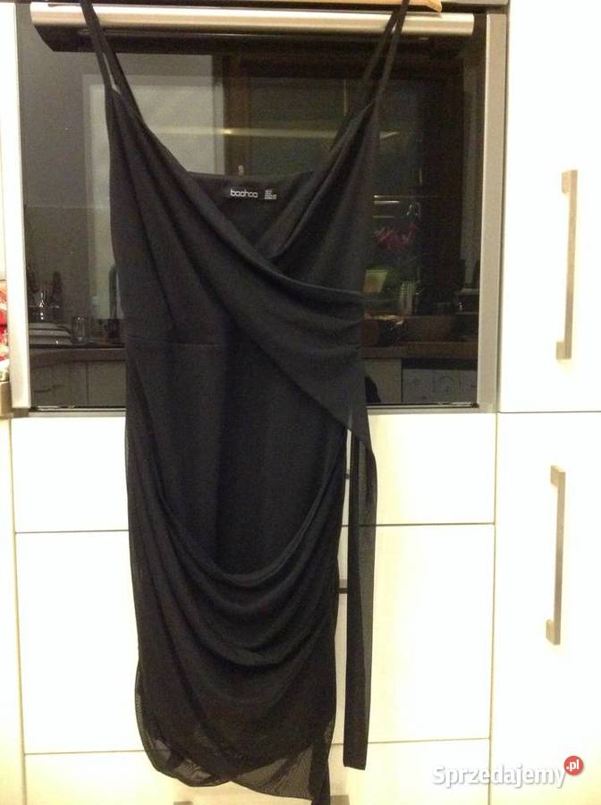 Sukienka Mini Damska BOOHOO SM Nowa czarny Nowa Sól