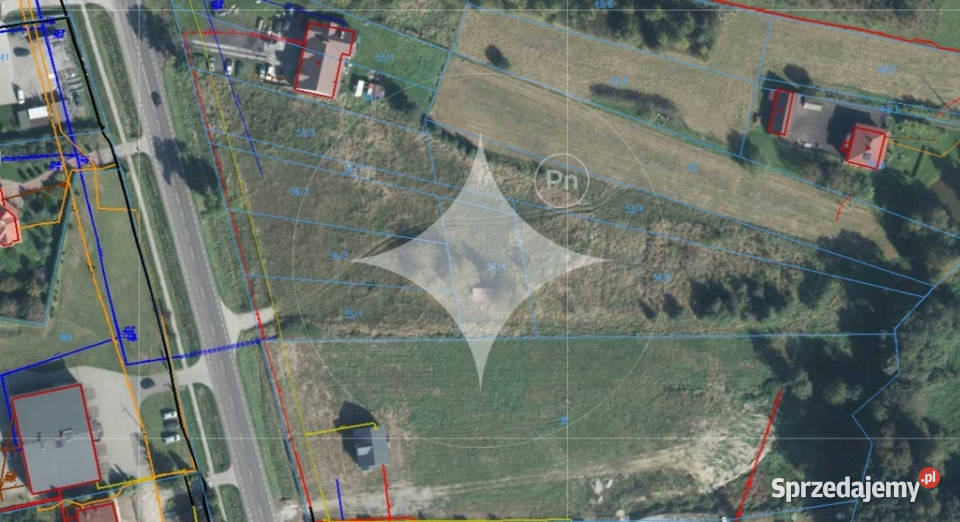 Działka komercyjna krajowej 17 i S17 Dąbrowa Tomaszowska