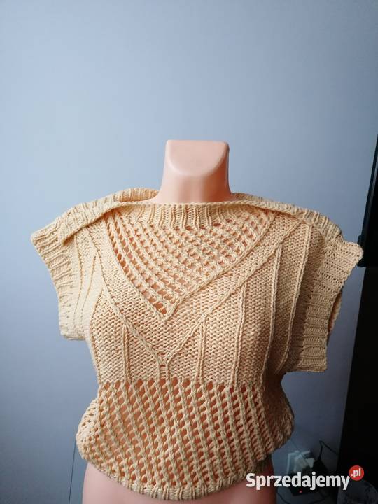 DAMSKI BEZRĘKAWNIK Z DZIANINY RUNIWERSALNY