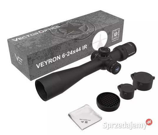 Luneta Vector Optics Veyron 624X44IR FFP Przyłęki