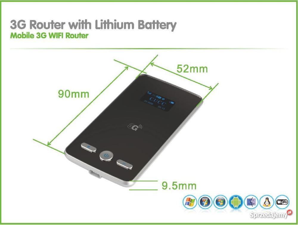 SIM Router 3G4G WIFI HotSpot AERO2 Białystok