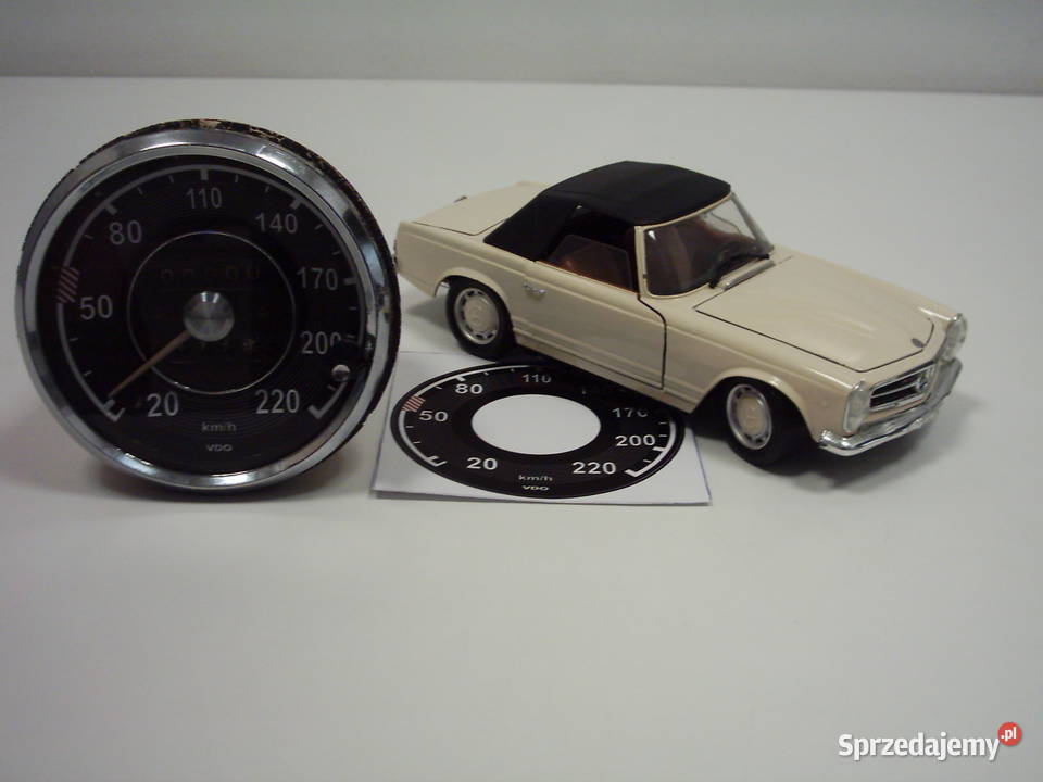 Tarcza folia licznika Mercedes W 113W 111 Coupe Lublin sprzedam