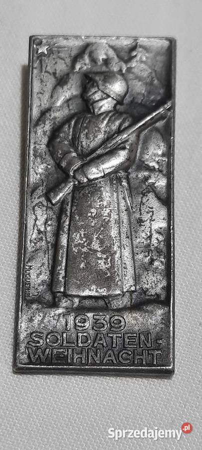 Odznaka 1939r soldaten weihnacht 8456 Warszawa