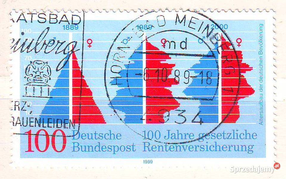 Zn RFN Mi 1403 26 kas 1989 Filatelistyka śląskie Gliwice