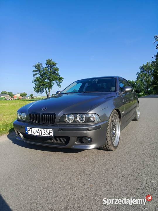 BMW E39 M pakiet 525d Turbo hybryda mapie dużo przyciemniane szyby Turek sprzedam