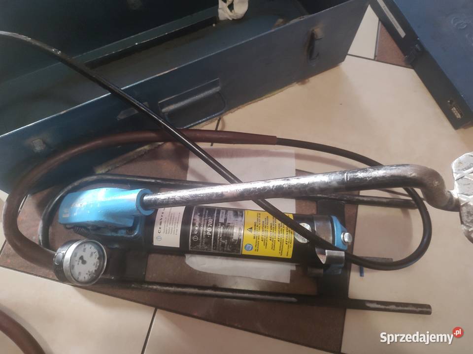 Cembre zestaw hydrauliczny do zaciskania Pozostałe Szczecin