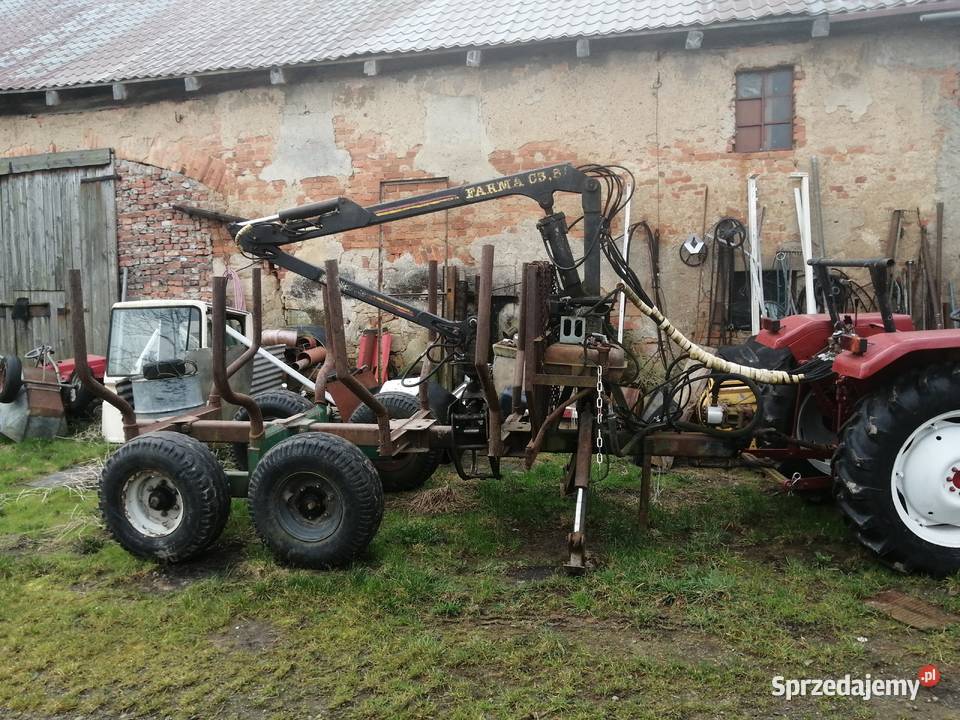 przyczepa do przewozu drewna dolnośląskie Bolesławiec sprzedam