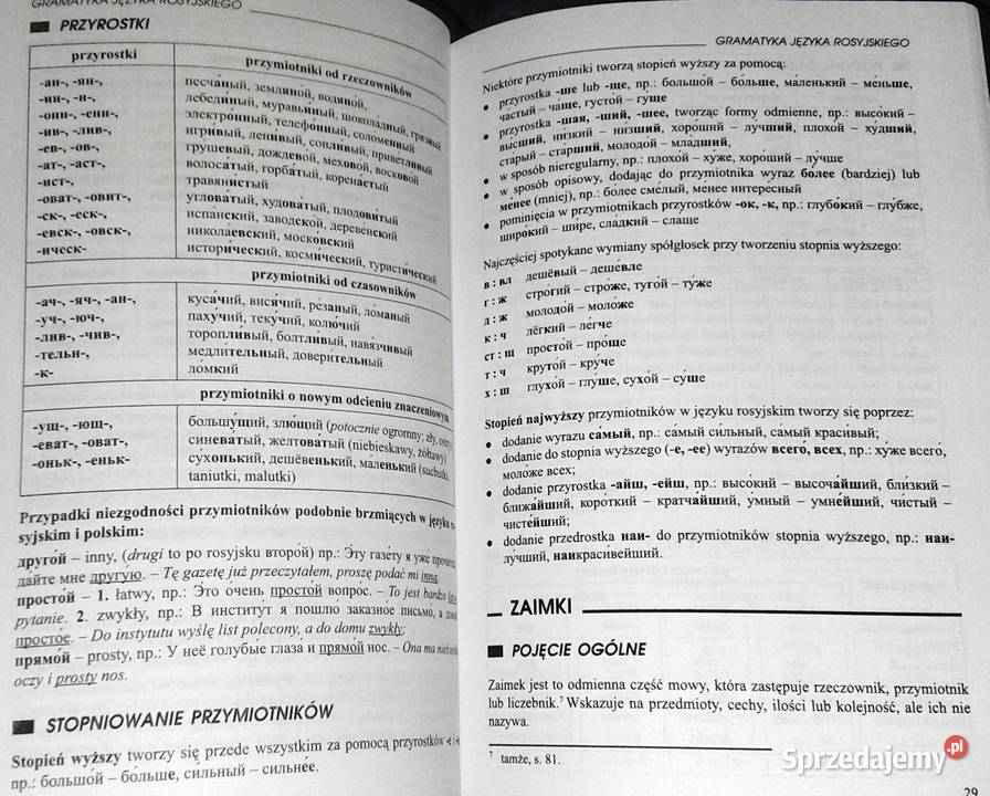 Gramatyka języka rosyjskiego Julia Piskorska Chełm sprzedam