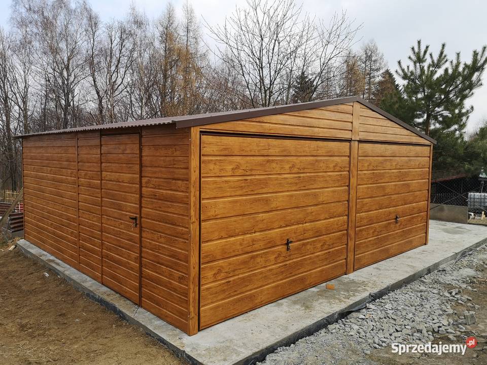 Garaże blaszane Premium profil zamknięty Kraków sprzedam