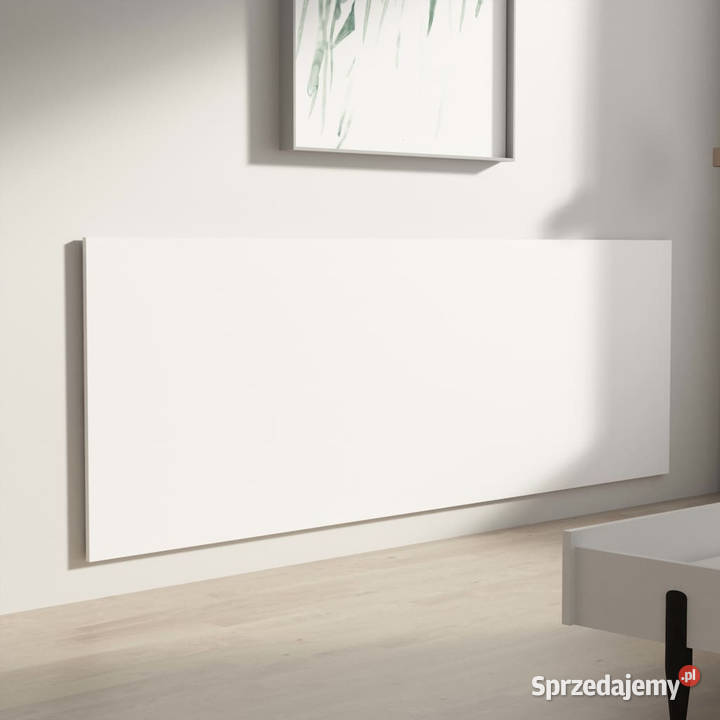Zagłówek łóżka ścienny biały 240x15x80 WM811052 mazowieckie Warszawa