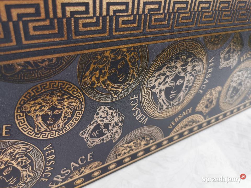 Versace Icons Fascia Medusa Black 20x60 ora Poskwitów
