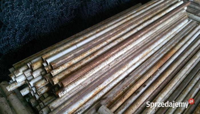 Słupki ogrodzeniowe fi51 fi 45 Ogrodzenia i bramy Podlesie sprzedam