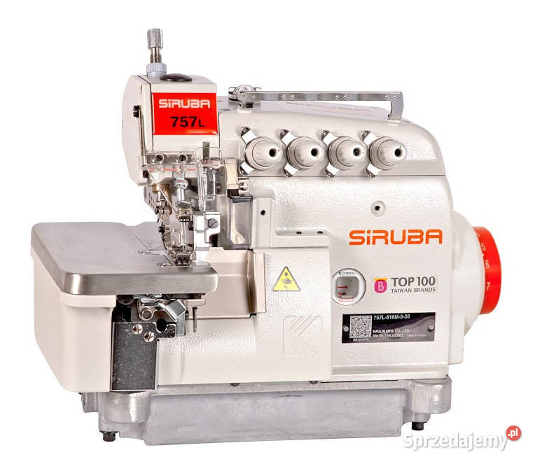 SIRUBA 757L514M335 OVERLOCK 5NITKOWY SERVO 230V Rzeszów