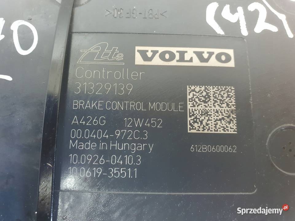 Volvo V70 III S80 II POMPA ABS hamulcowa Janów