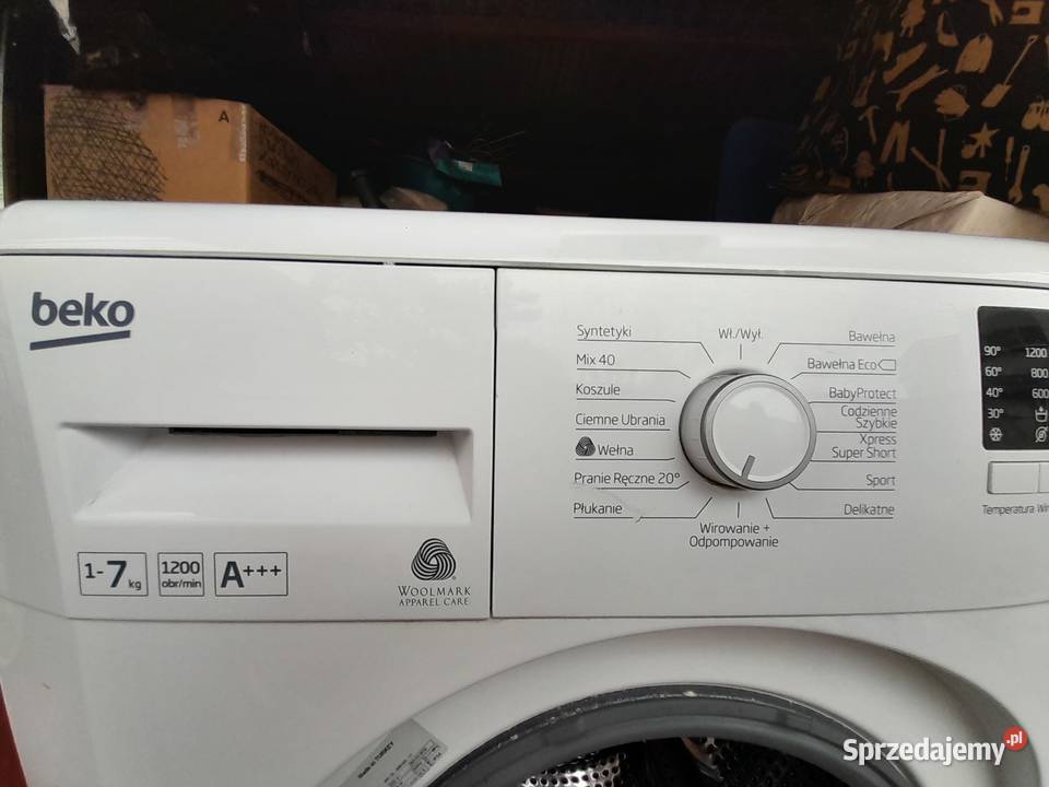 Sprzedam pralkę BEKO model WTV 7602 B0 Warszawa