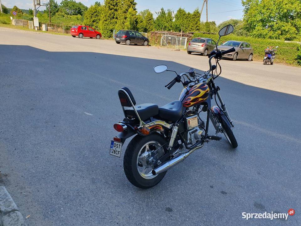 Kinroad XT50Q motorower chopper 2013r nieuszkodzony Ziębice