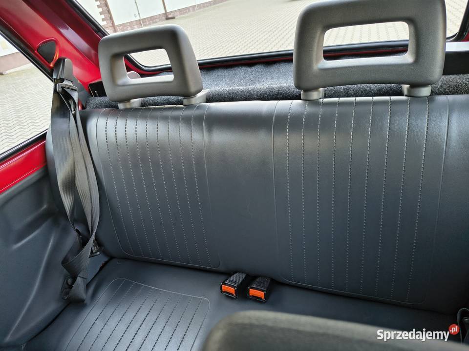 Sprzedam Fiat 126p Maluch EL elegant 1999 czerwony
