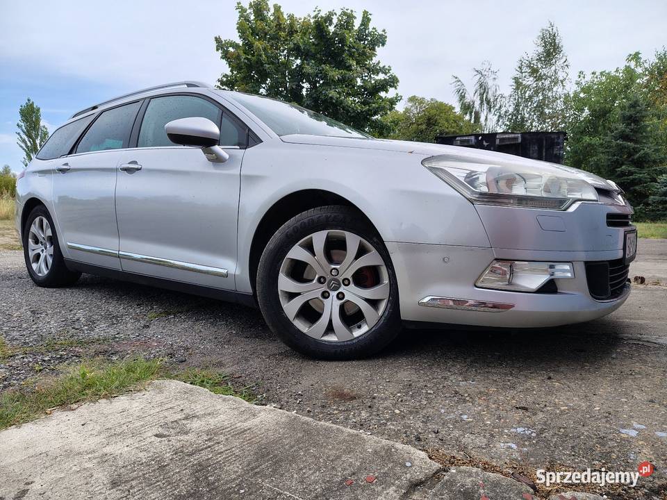 Citroen C5 kombi benzyna 16 hak klima skóra śląskie Katowice