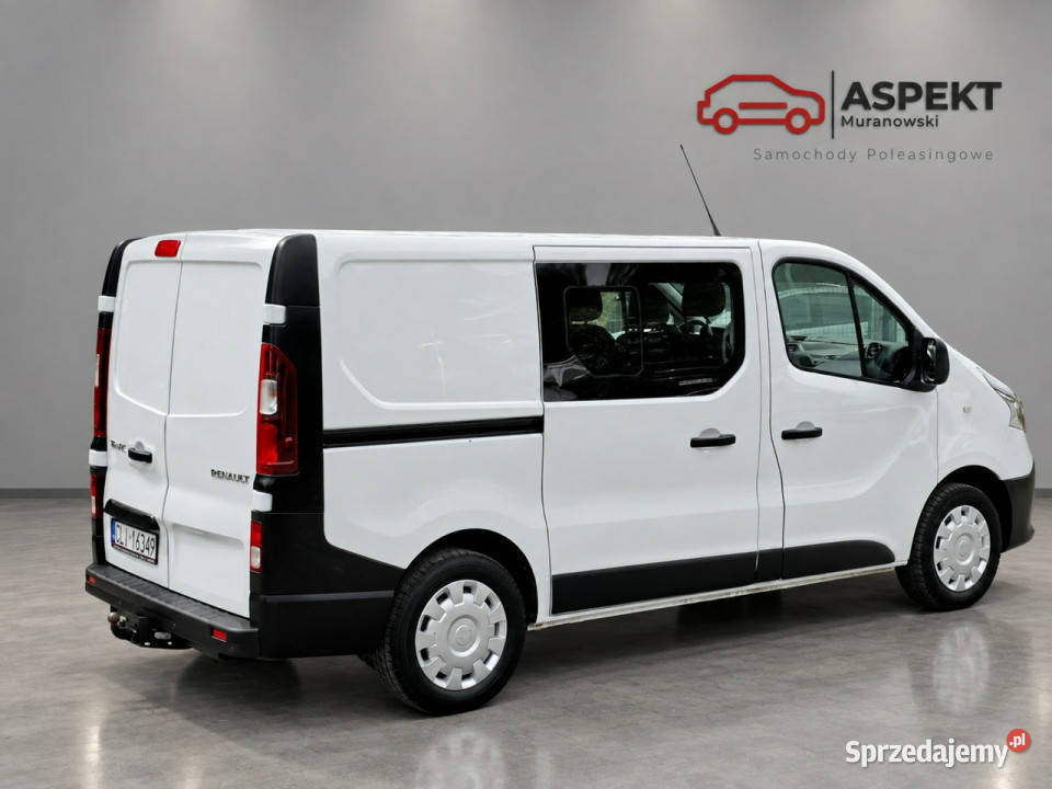 Renault Trafic 16 dCi brygadówka 6 osób Pierwszy bluetooth Renault Skępe sprzedam