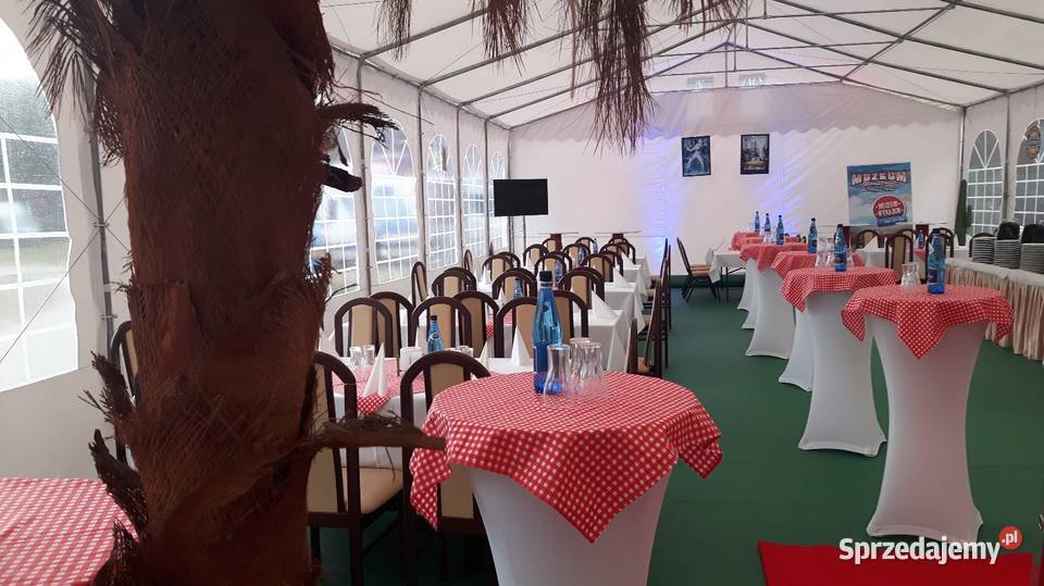 Namiot hala 8x16m używana Pozostałe pomorskie