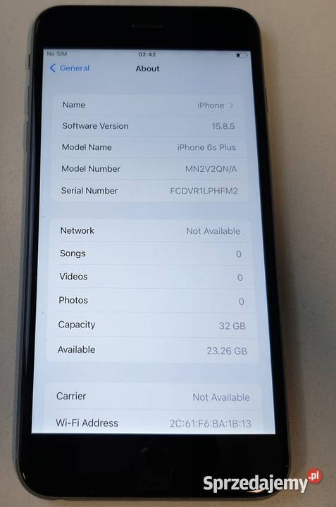 Apple Iphone 6s Plus 32GB 55 LTE Sprawny ładny sprzedam