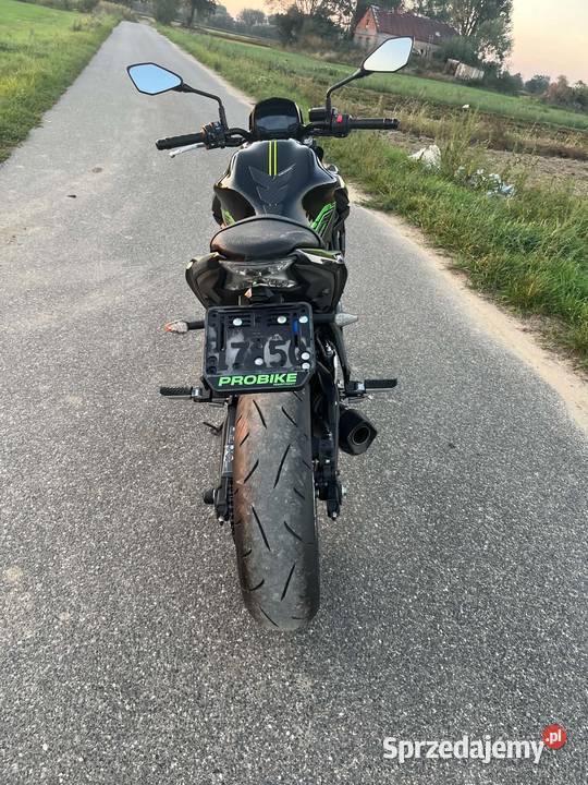 Kawasaki z650 2025 1500 przebiegu Rok produkcji 2025 mazowieckie Słubice sprzedam