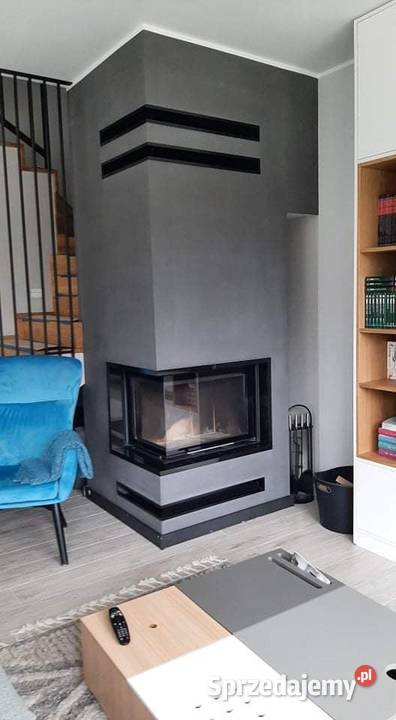 Montaż kominków narożnych nowoczesnych Poznań